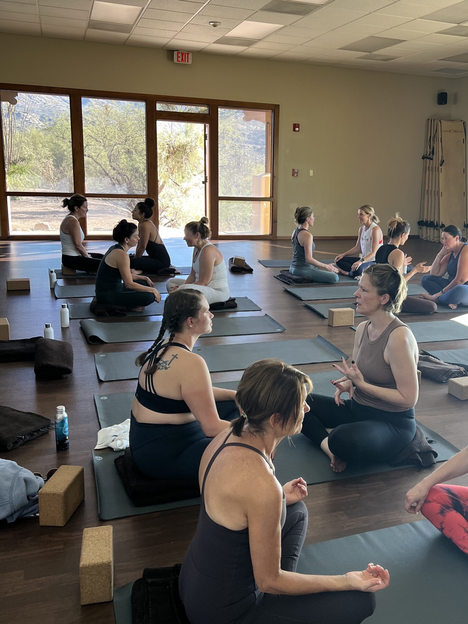 Women bonding at Miraval Arizona wellness retreat creating lifetime friendships
