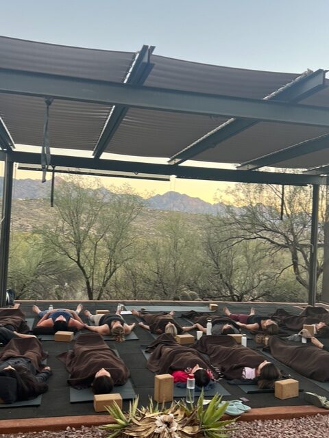 Relaxation and connection at Miraval Arizona luxury wellness retreat